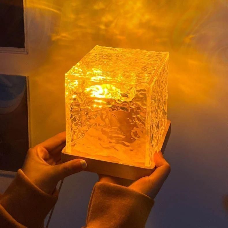 Celestique™ Rotating Water Ripple Aura Lamp