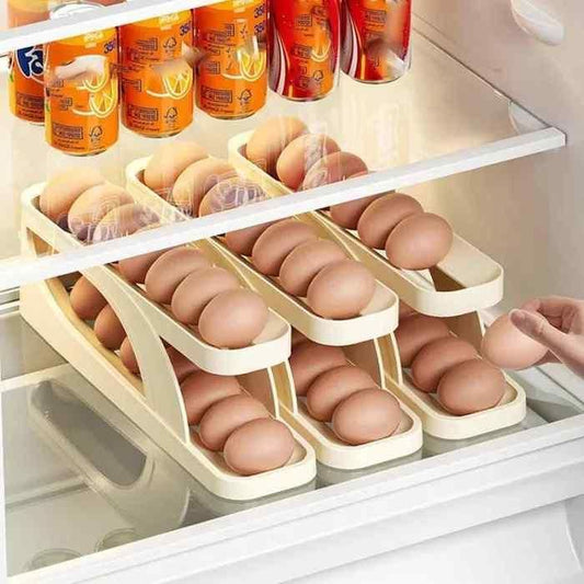 Eggs Roll Down Dispenser