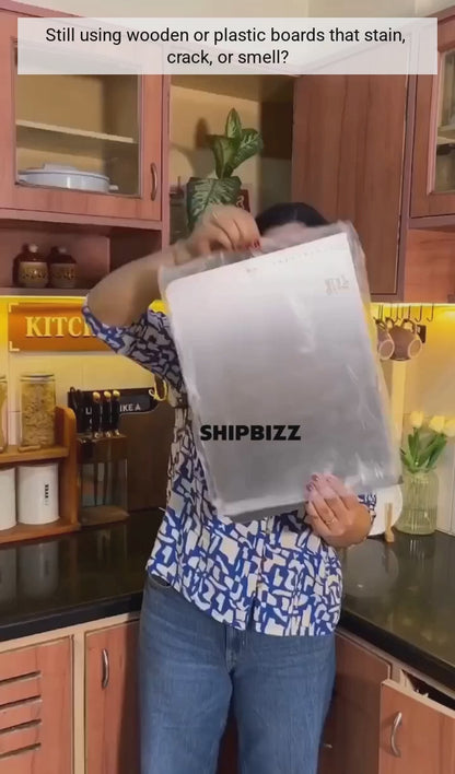 ChopX™ Stainless Steel Chopping Board